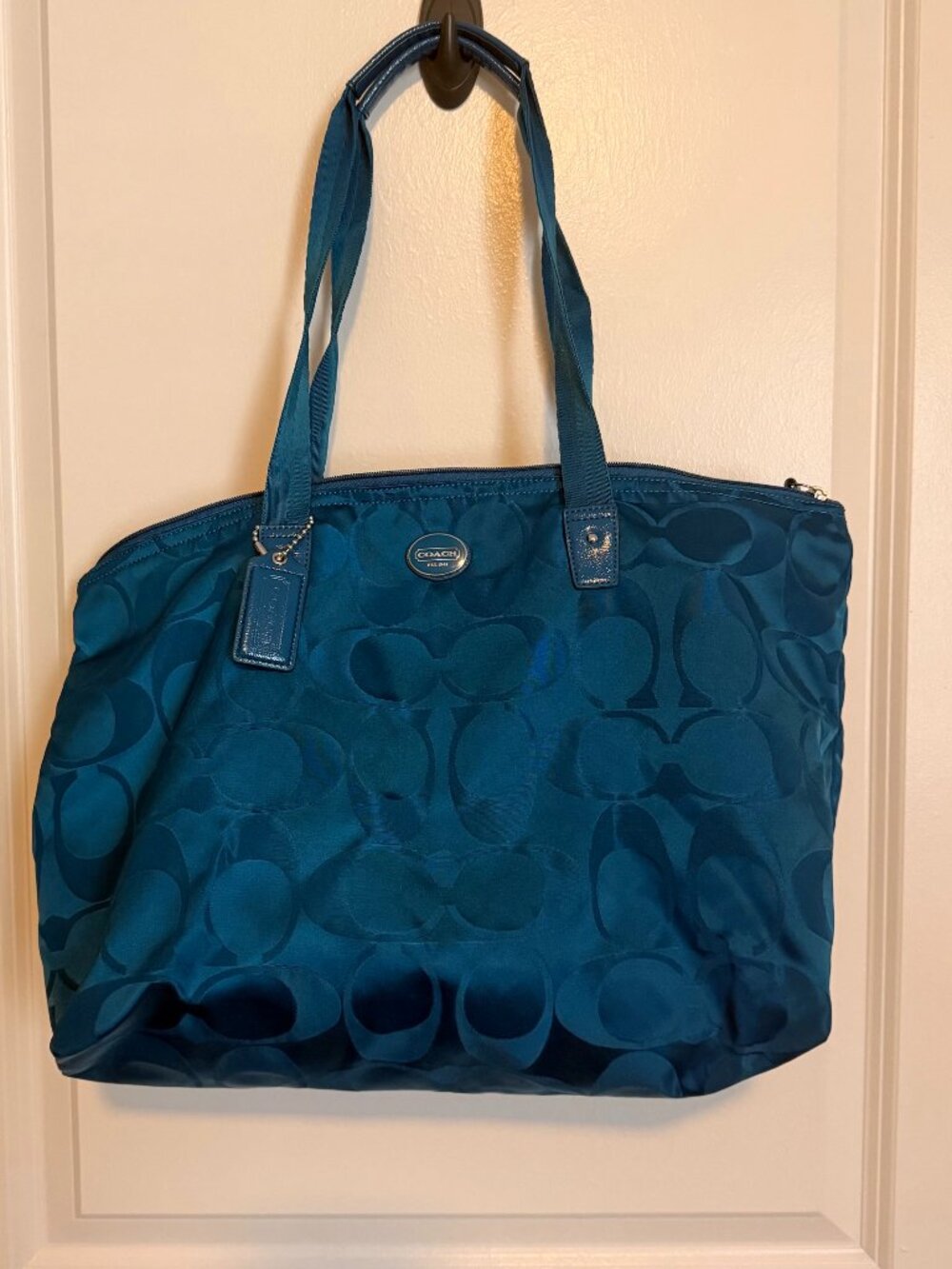 Coach Getaway Signature Nylon Travel Tote